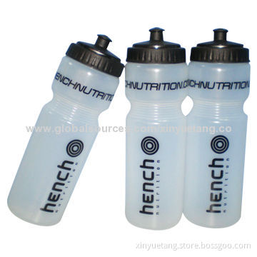 Plastic promotion water bottles with custom logo